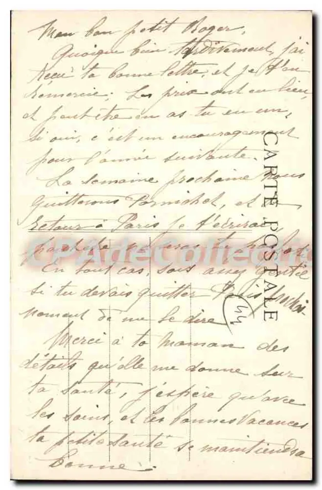 Pornichet (Loire-Inf.) — Diversões da Praia — Coleção F. Chapeau, Nantes - Verso