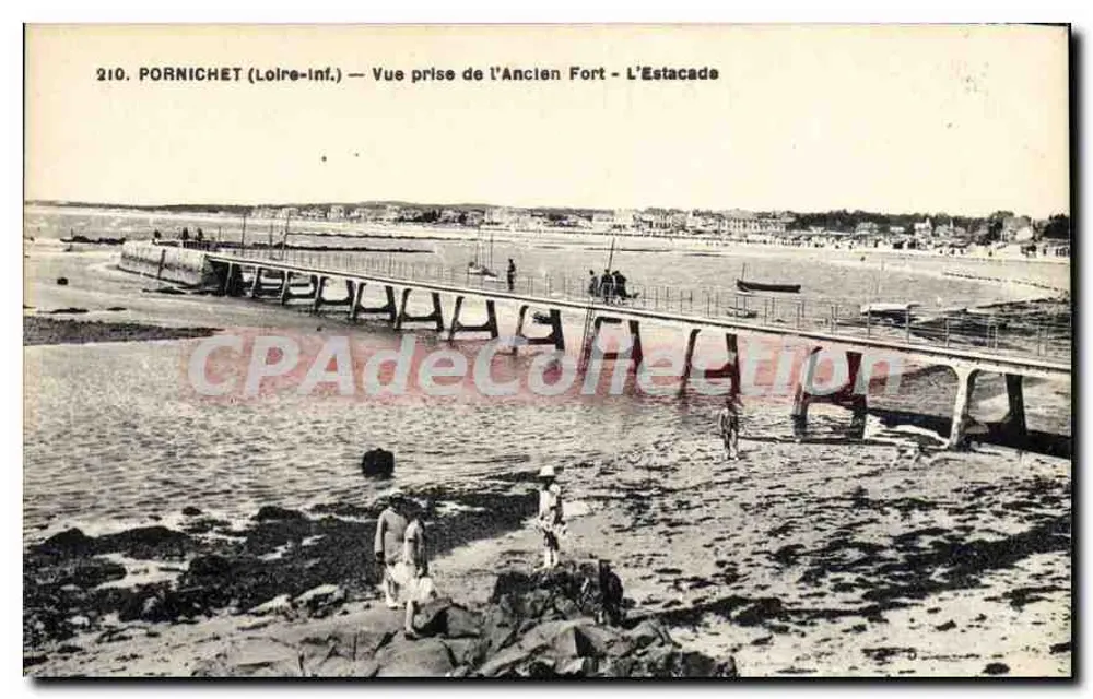 Pornichet (Loire-Inf.) — Ansicht vom alten Schloss — L'Estacade — F. Chapeau, Nantes - Vorderseite