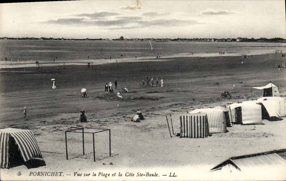 Pornichet — Ansicht der Strand und der Côte Sie-Baule — LL. - Vorderseite