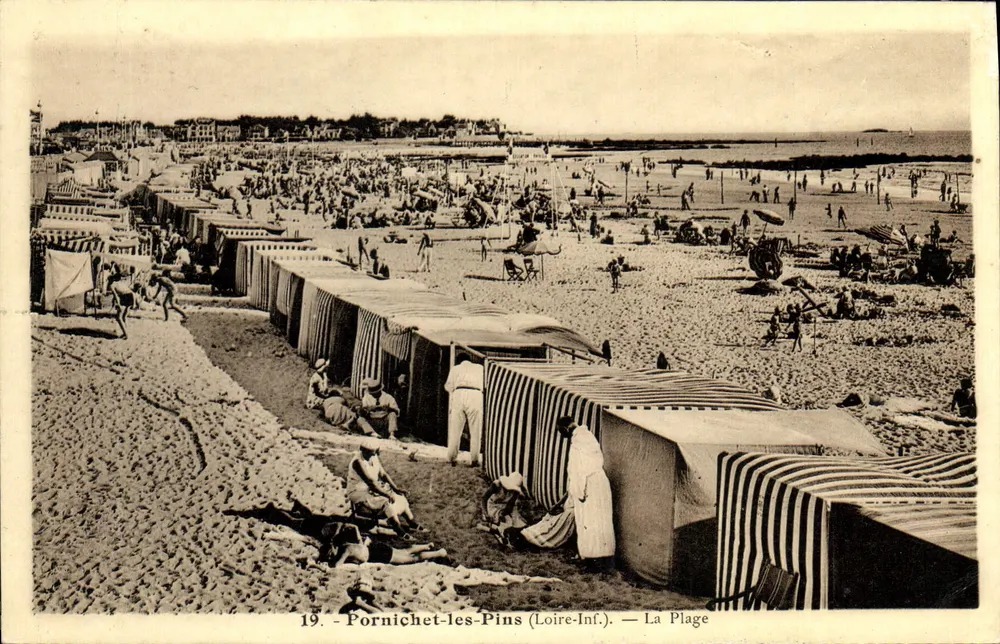 Pornichet-les-Pins (Loire-Inf.) — La Plage — Uitgave La Civette - Voorkant