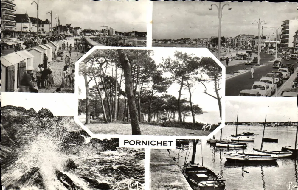Pornichet — Strände, Kiefern, Hafen — Verlag F. Chapeau, Nr. 574 - Vorderseite