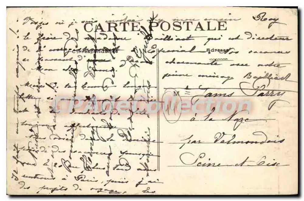 Pornichet (L.-Inf.) — Um Canto da Praia — Fototipo Vassellier, Nantes - Verso