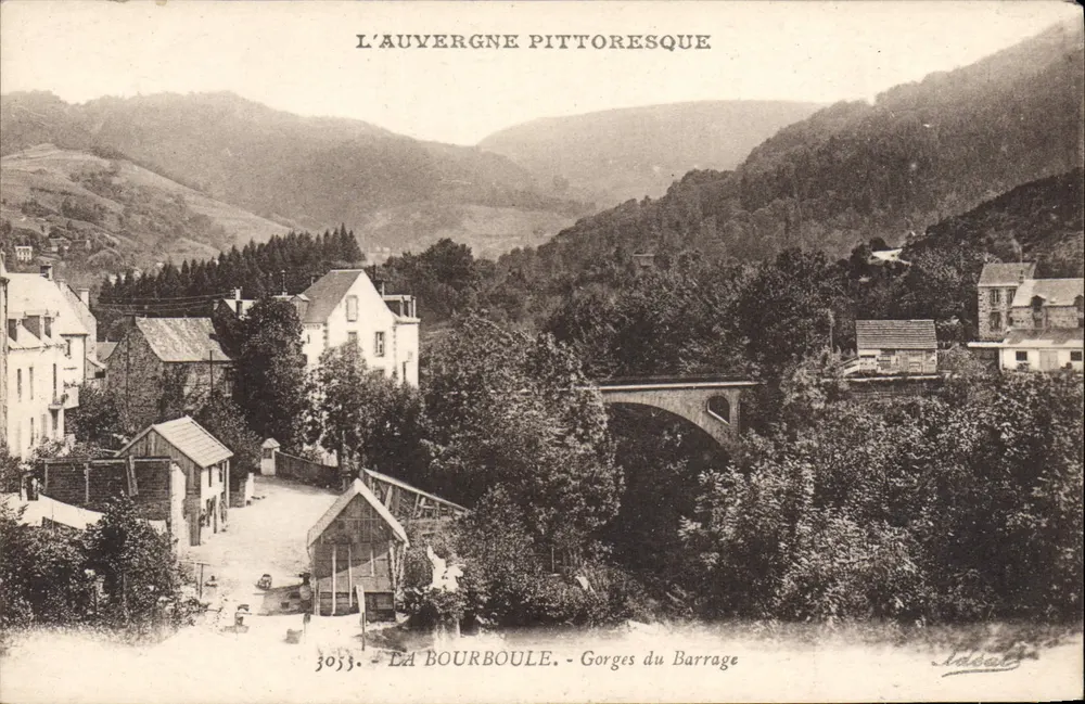 La Bourboule — Gorges do Barragem — Ideal - Frente