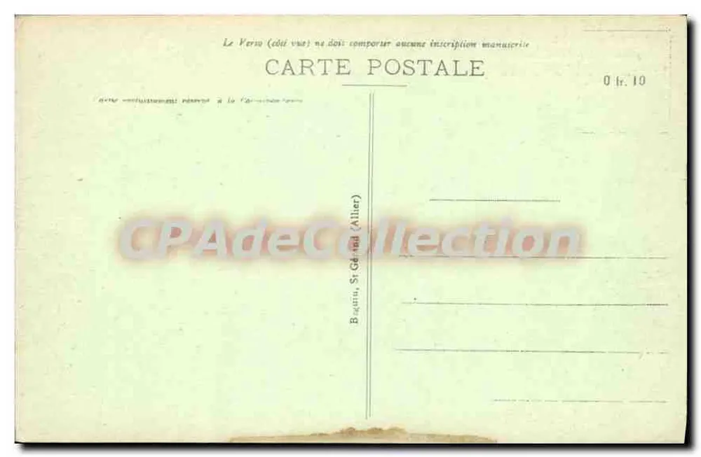 La Bourboule - Das Grand Hotel de la Métropole — Ideal, n° 3039 - Rückseite