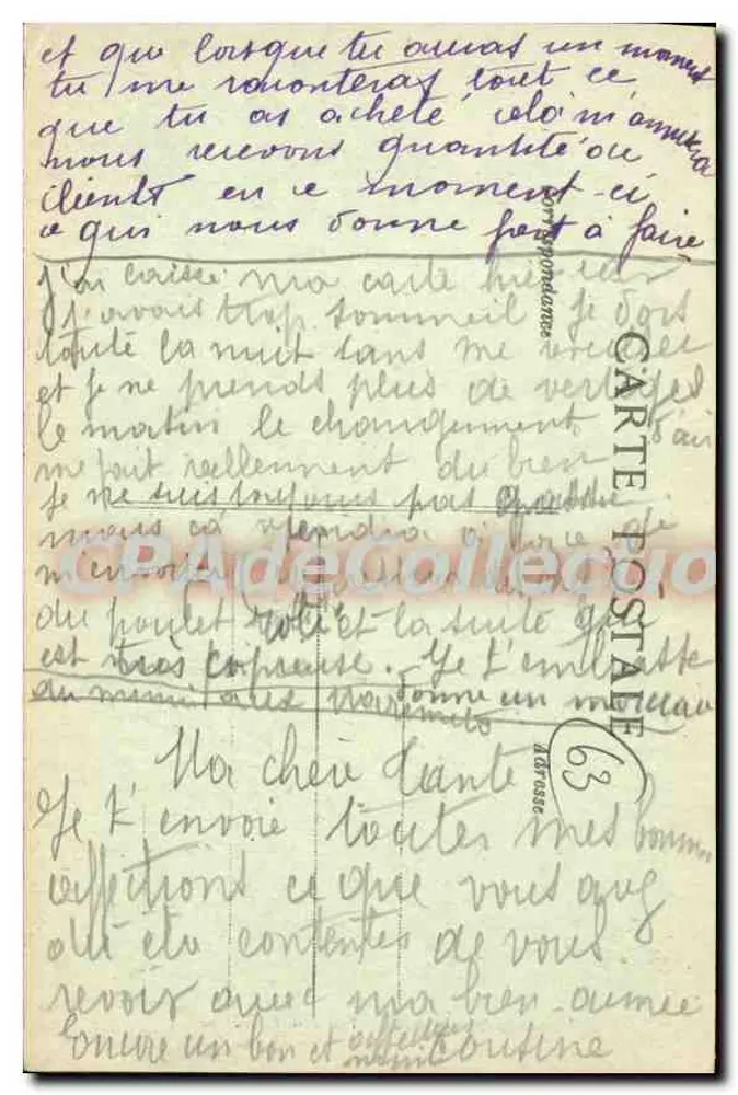 La Bourboule — Fontaine Pétrifiante — Édition Gougnol - Verso