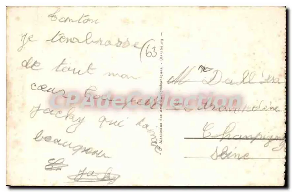 ला बौर्बौल - कैसिनो — प्रकाशक CPAdeCollection, संख्या 113 - पीछे