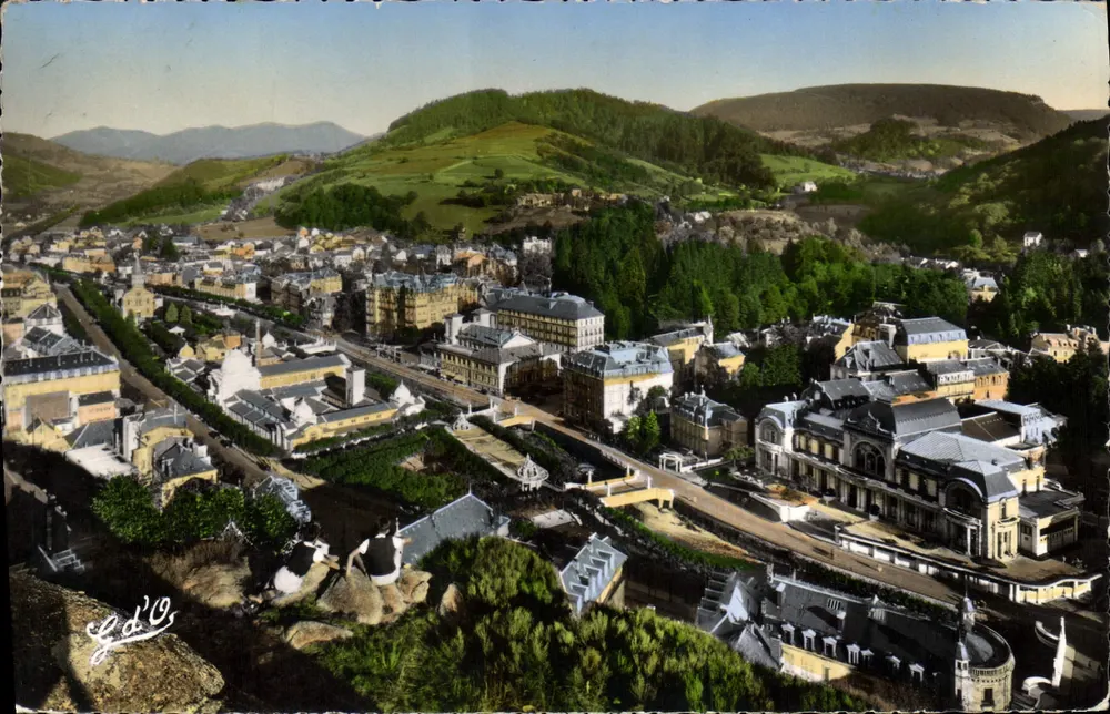 Les Thermes de La Bourboule — Allgemeiner Blick — L'Auvergne, Verlag G. de Olliergues - Vorderseite