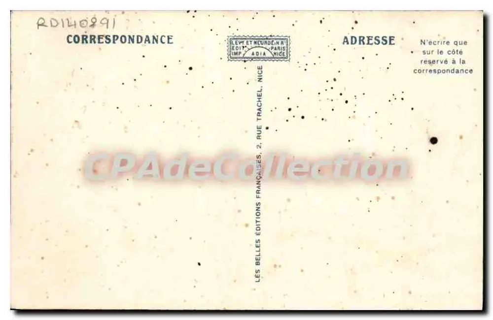 ÉVIAN-LES-BAINS — Hotel Splendid — LL - Verso