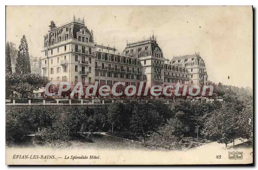 ÉVIAN-LES-BAINS — O Splendide Hotel — Coleção da Boucle d'Or, n° 83 - Frente