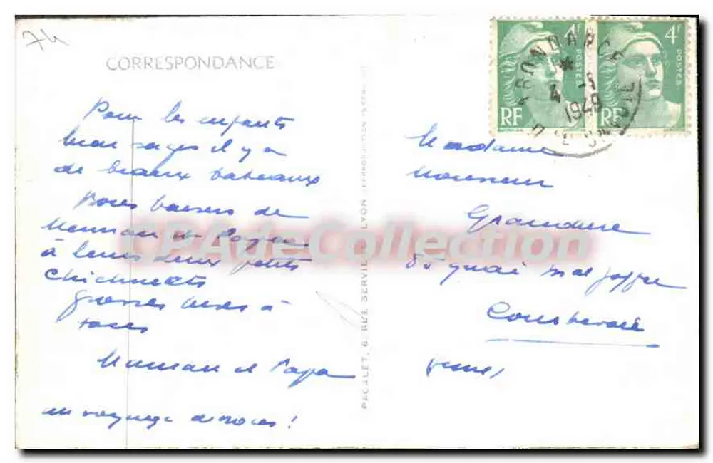 ÉVIAN-les-BAINS — O Porto — PAC - Verso