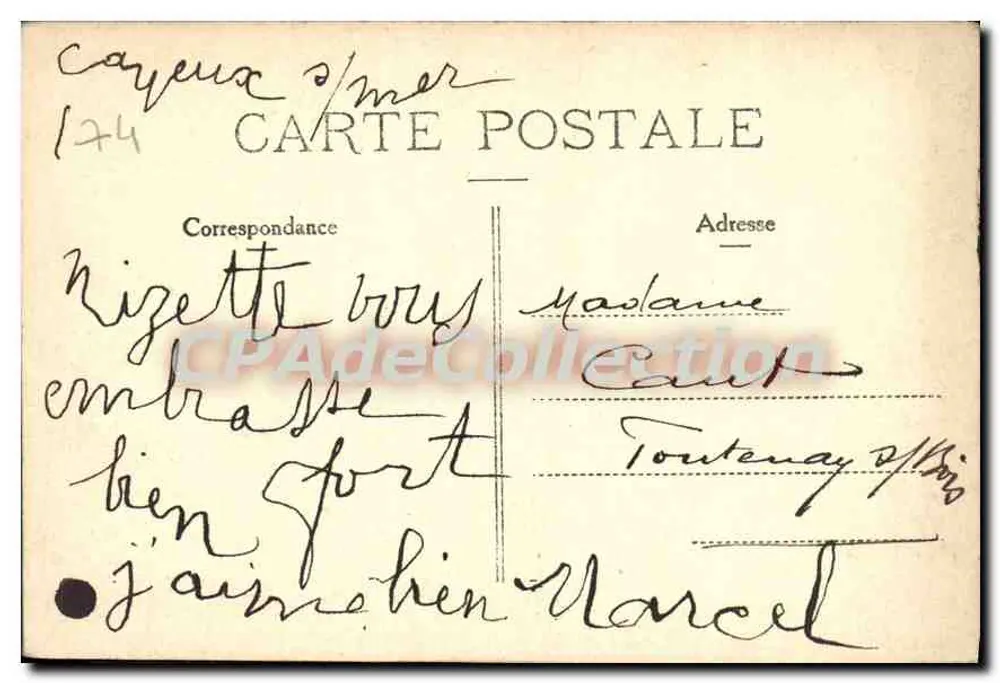 Evian-les-Bains — L'antico Evian — Collezione Sorel-Cheval - Verso