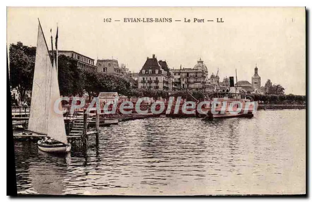 Évian-les-Bains — O Port — LL - Frente