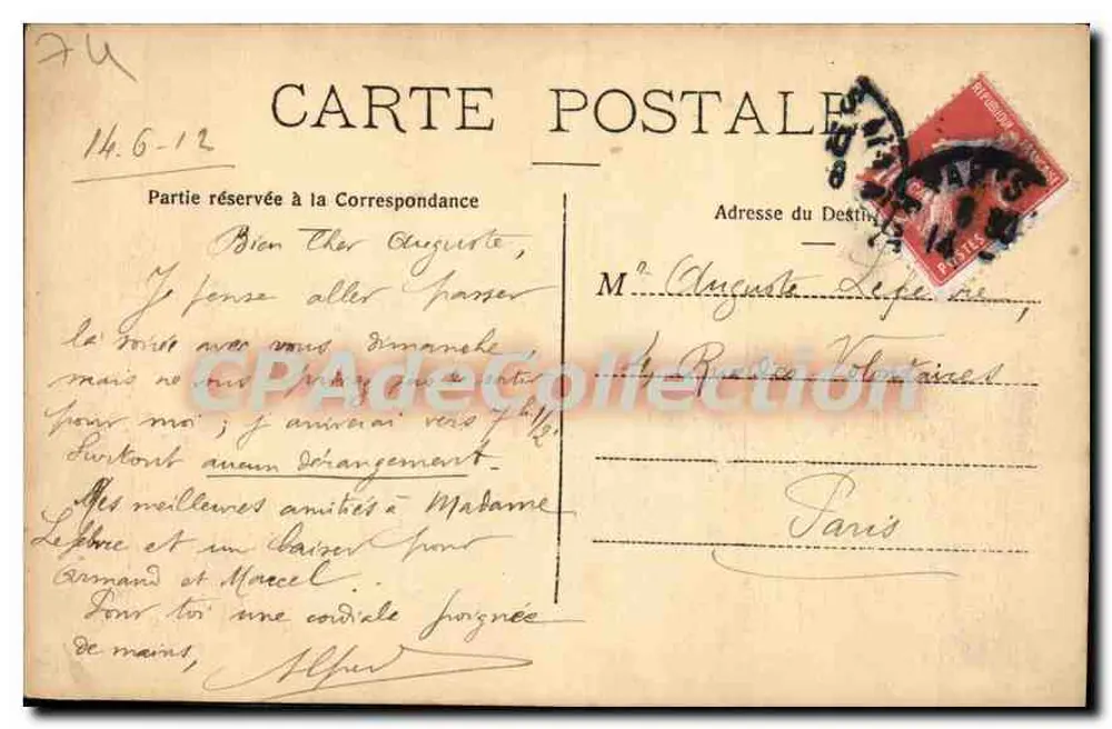 Evian-les-Bains — L'Ermitage — Coleção Source Maud, n° 106 - Verso