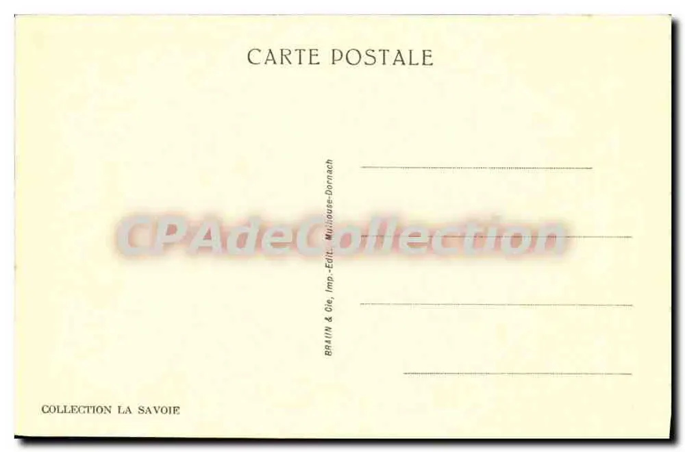 Monumento aos Cinquenta-Cinco Mil Rapatriados — Evian-les-Bains — Coleção La Savoie, n° 13023 - Verso