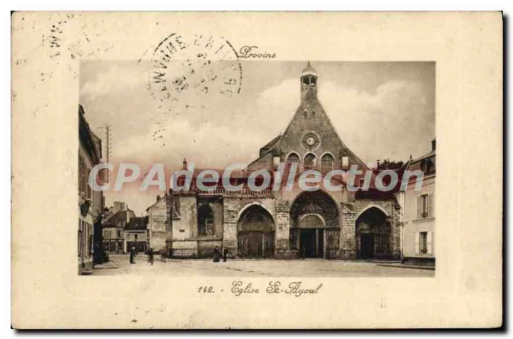 Iglesia de San Ayroul — Provins — Editor desconocido, n° 148 - Anverso