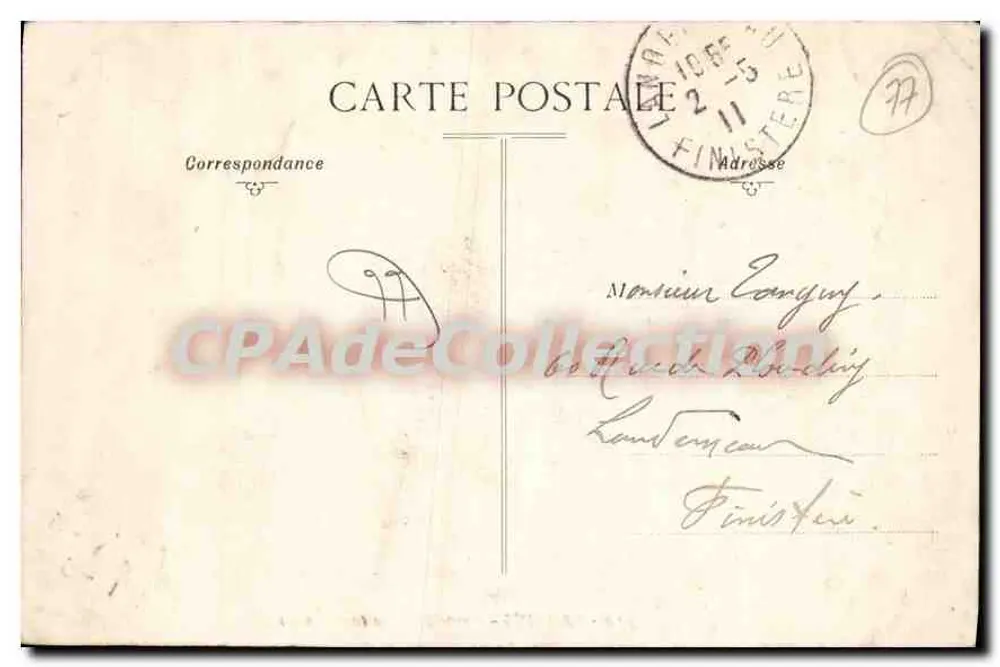 Provins — Porta Saint-Jean (outra vista) — editor não identificado, n° 910 - Verso
