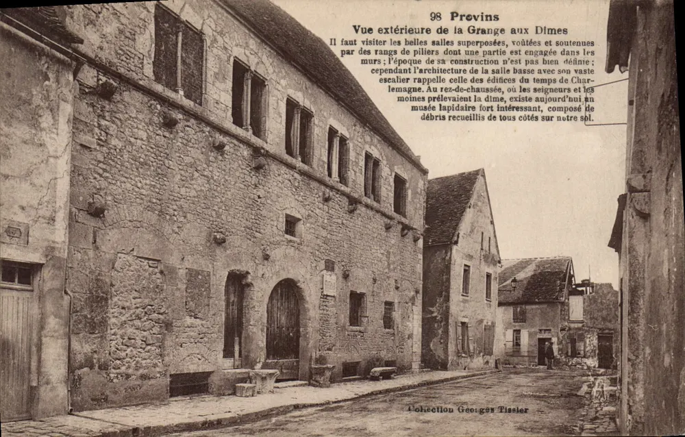 Provins — Aussicht von der Grange aux Dîmes — Sammlung Georges Tissier - Vorderseite