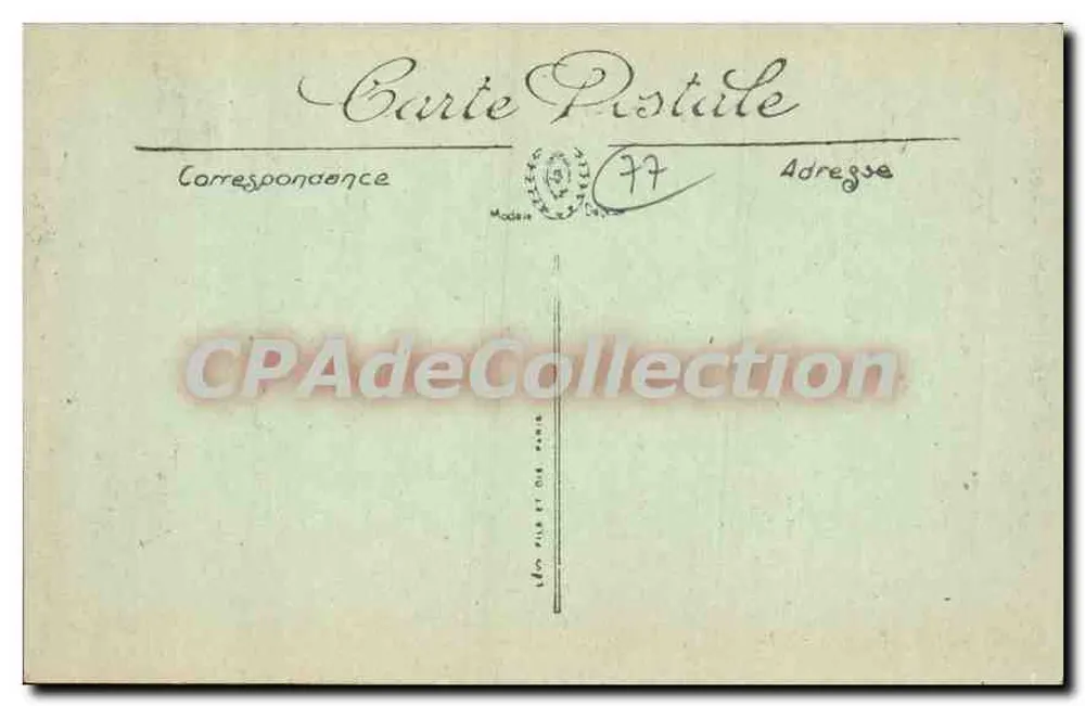 Provins — A Torre dos Engenhos — LL. n°23 - Verso