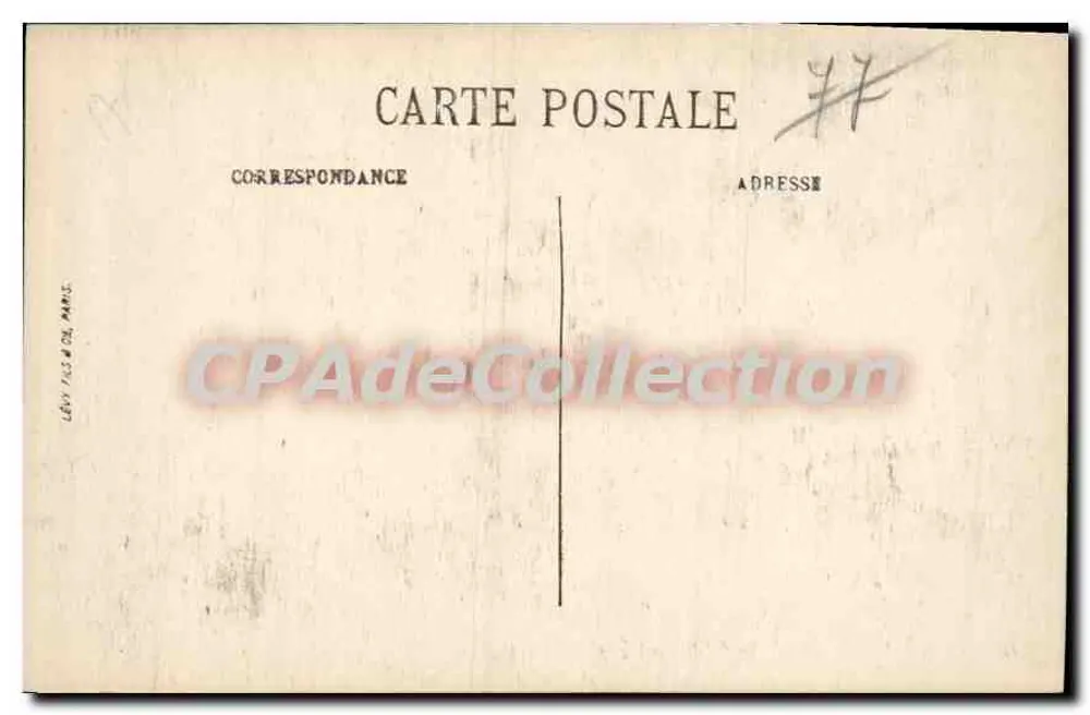 Proins — Igreja de Saint-Ayoul — LL. — Editor LL, n°12 - Verso