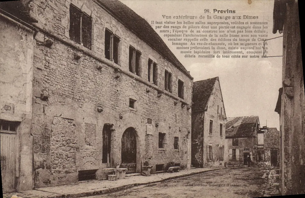 Provins — Ansicht der Grange aux Dîmes — Sammlung Georges Flissot - Vorderseite