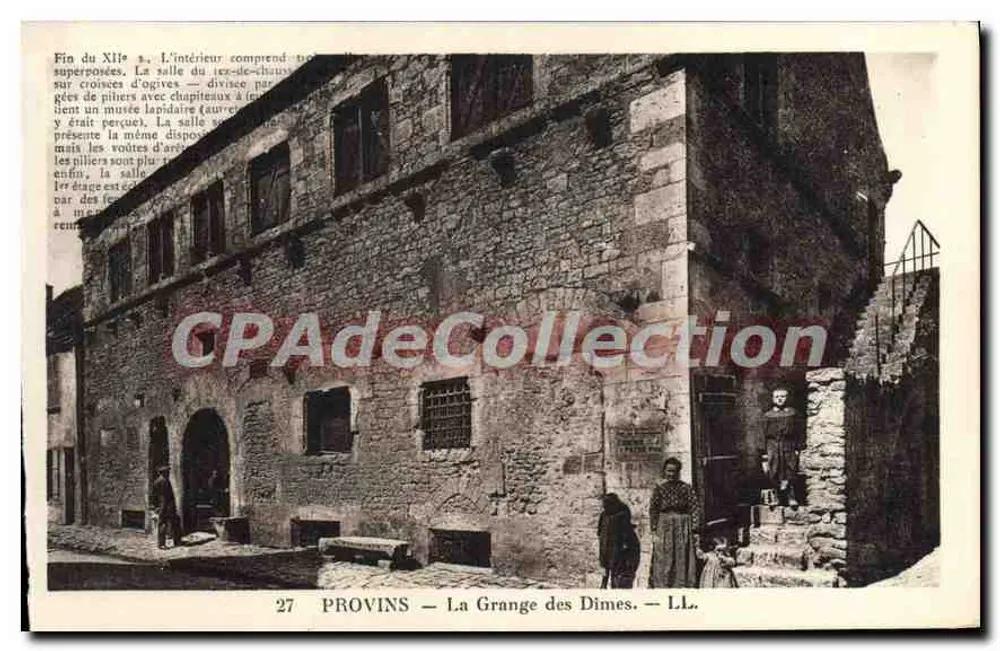 Provins — A Grange des Dîmes — L.L. - Frente