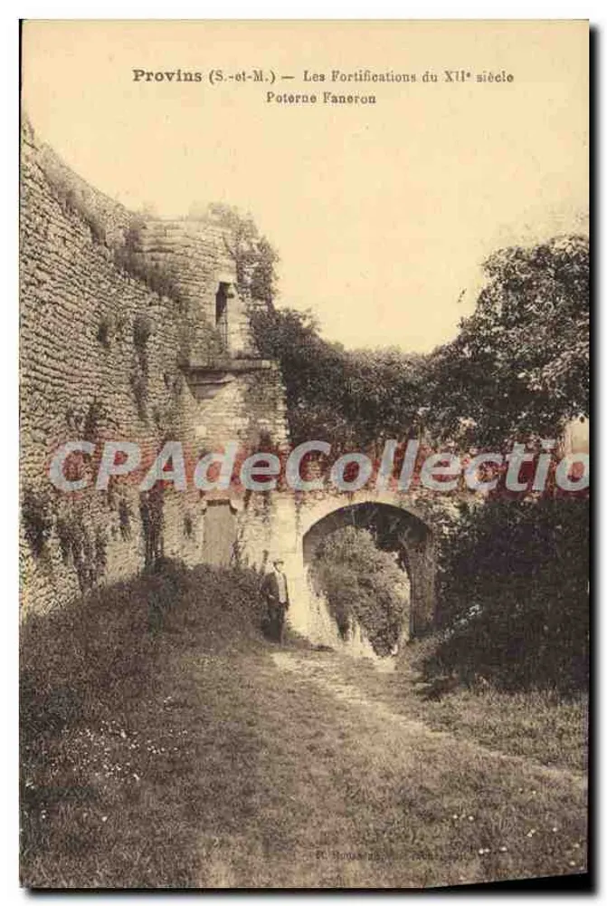 Provins (S.-et-M.) — Die Befestigungen des 12. Jahrhunderts — Faneron-Tor - Vorderseite