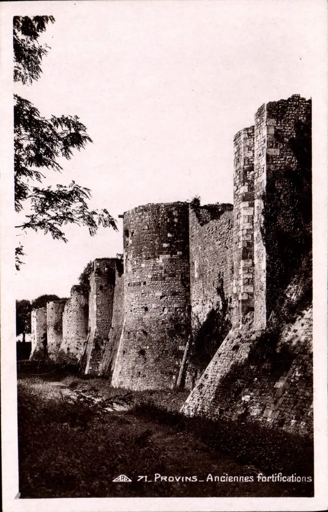 Provins — Antigas fortificações — editor R.A. n° 71 - Frente