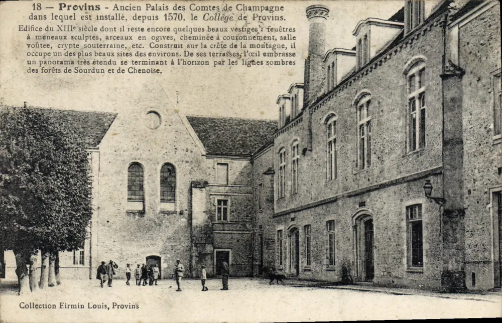 Provins — Altes Schloss der Grafen von Champagne — Sammlung Firmin Louis - Vorderseite