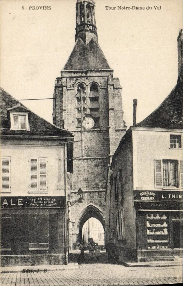 Provins — Torre Nossa Senhora do Vale — Editor J. B. - Frente