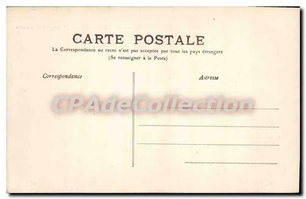 Provins — Porta Saint-Jean, vista interior — Galeries Françaises, n° 4203 - Verso