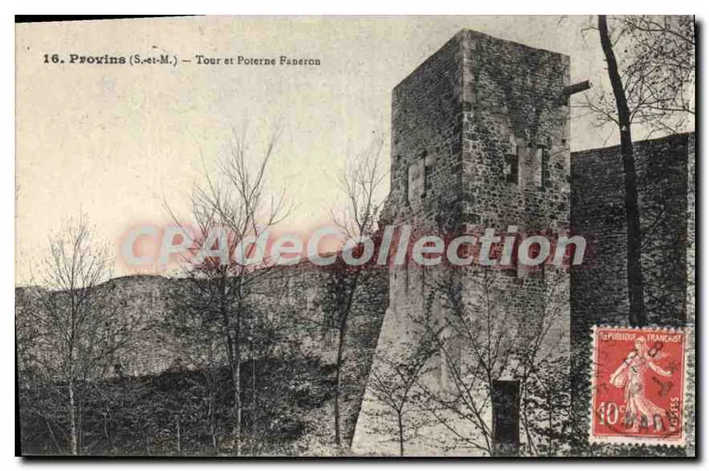 Provins (S.-et-M.) — Turm und Faneron-Tor — Giclee S.L. - Simonet, à l'Hay-sur-Seine - Vorderseite