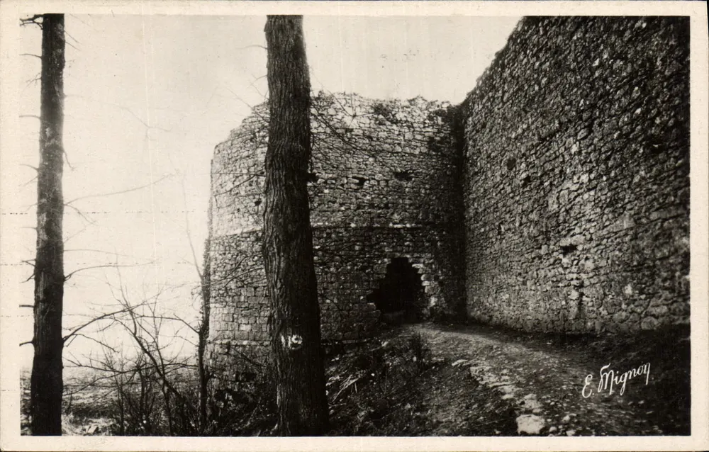 Provins (S.-et-M.) - Cidade Alta — O Buraco no Castelo — Editor E. Mignony, n° 1154 - Frente