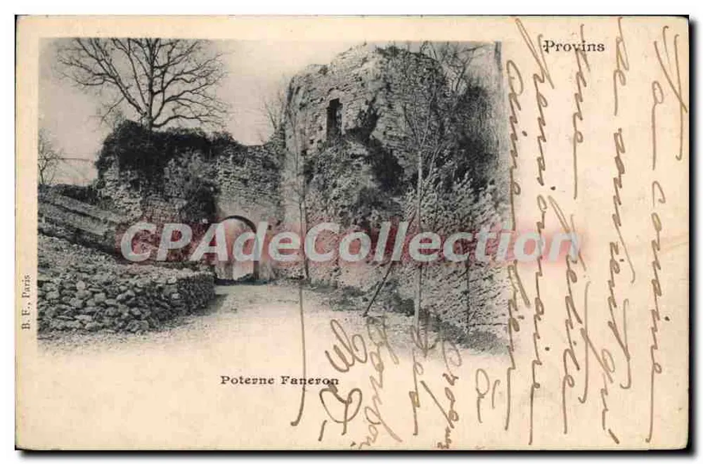 Ruínas da Porta Faneron — Provins — B.E. Paris - Frente