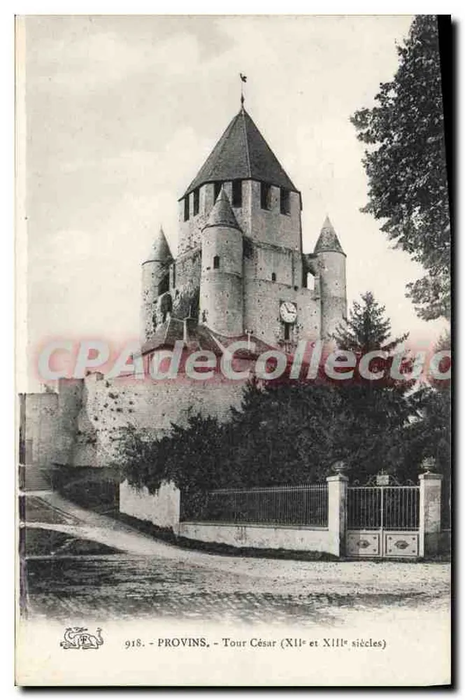 Provins - Torre César (séculos XII e XIII) - Frente