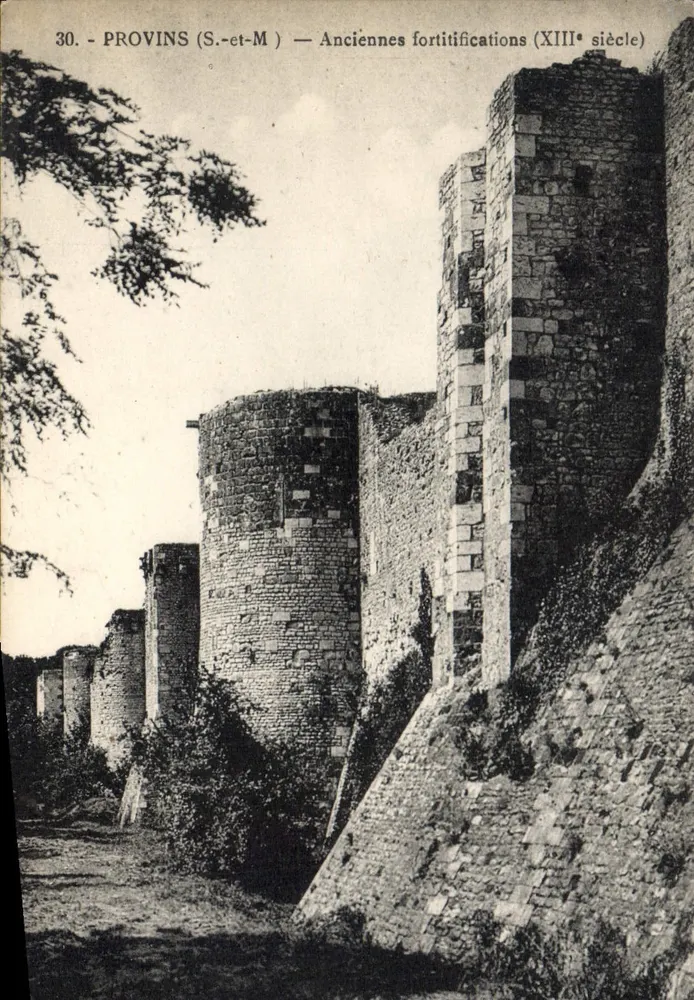 Provins (S.-et-M) — Stare forteczne zabytki (XIII wiek) - Awers