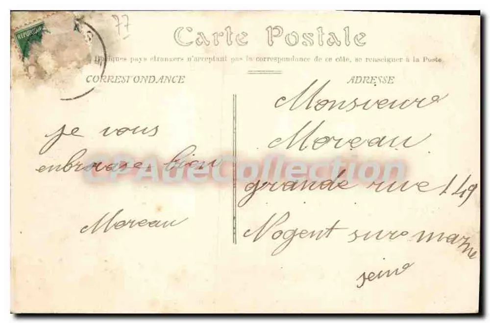 Louvins — O Buraco dos Gatos — Editor E. Ballet - Verso