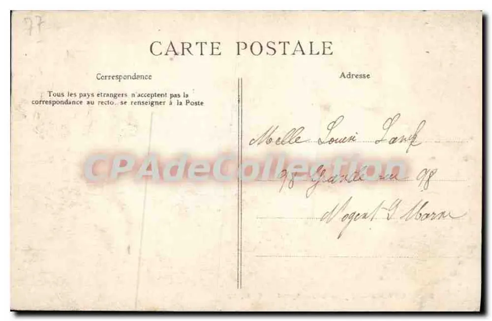 Provins — Igreja de São Ayol — C. L. C. n°26 - Verso
