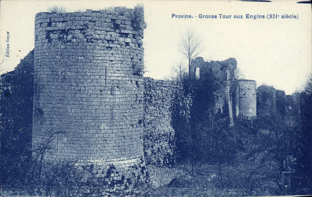 Provins - Torre Grande dos Engenhos (século XII) — Edição Goyer - Frente