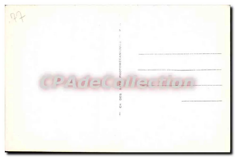 Provins — Antigas Fortificações — CPAdeCollection n°71 - Verso