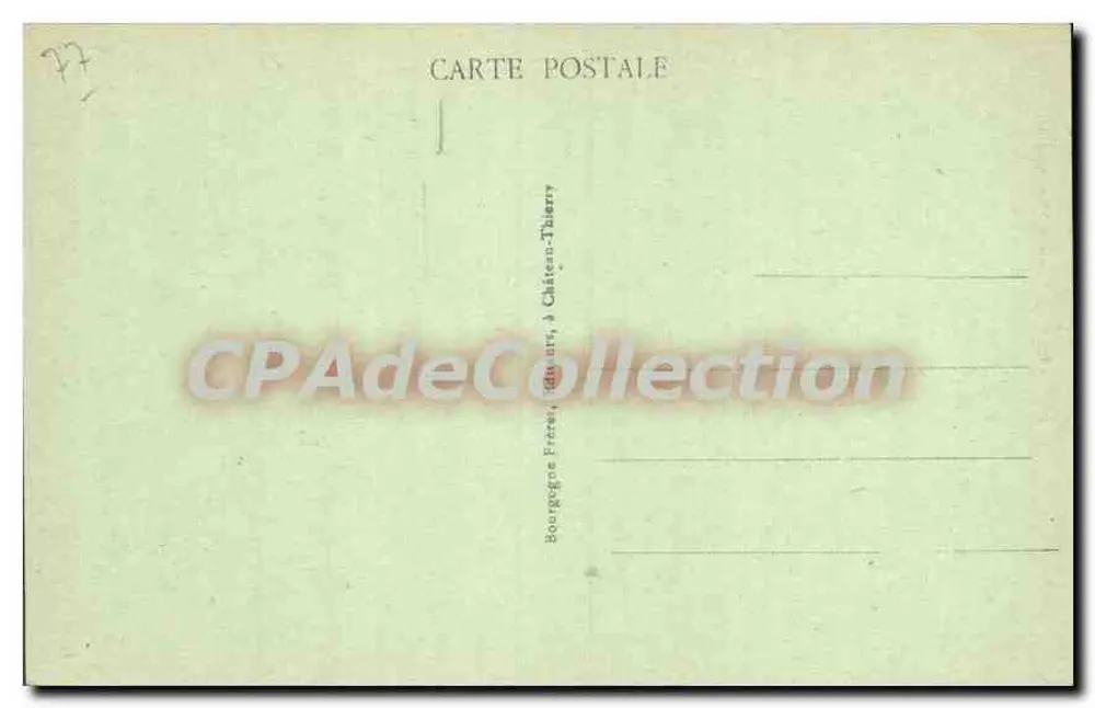 Provins (S.-et-M.) - La Tour César und Panoramablick — Edit. J. D. - Rückseite