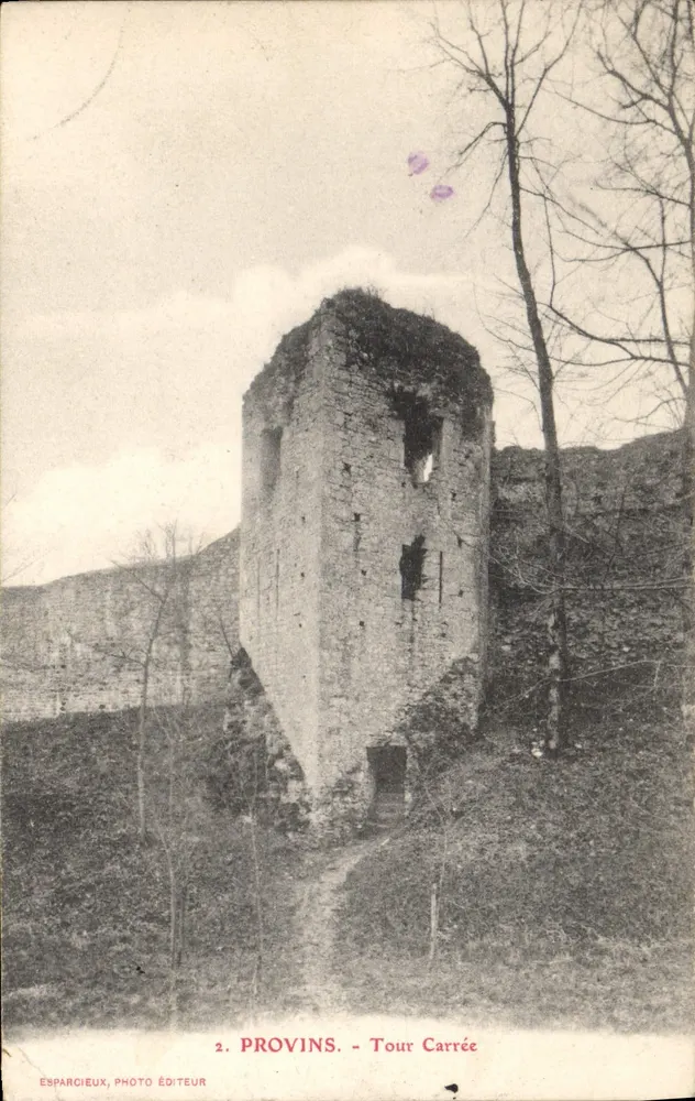 Provins - Torre Quadrada — Éditeur Esparcieux, n°2 - Frente