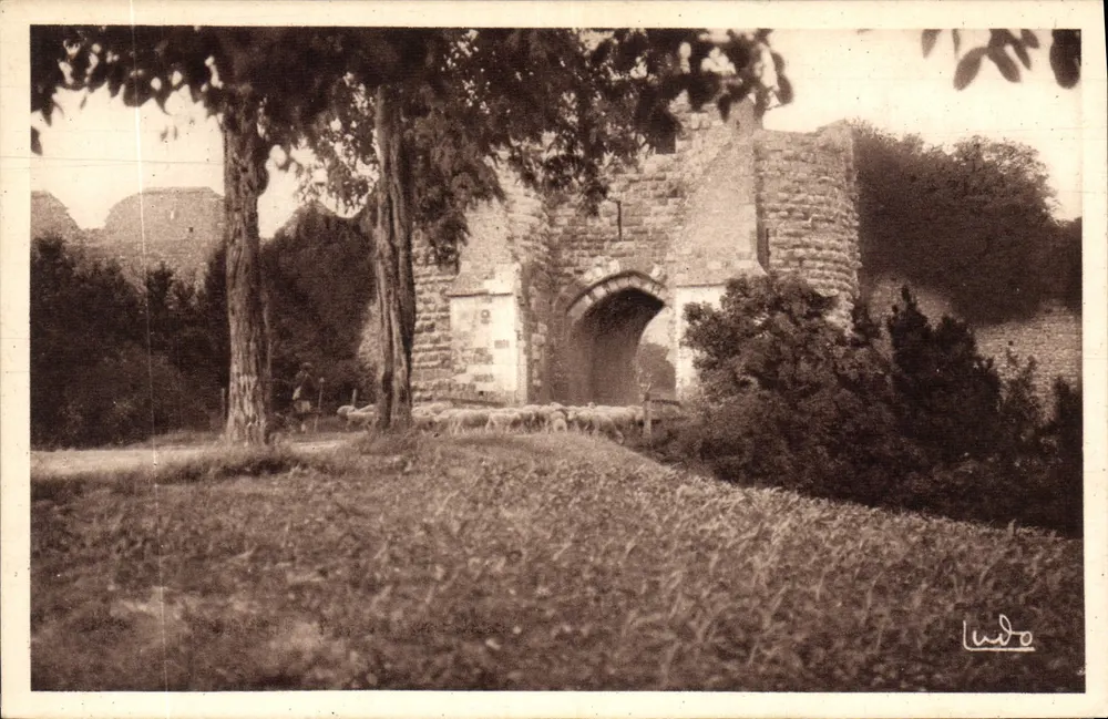Provins — Die Mauern (12. bis 13. Jahrhundert) — Tor Saint-Jean — Ludovic de Magallon - Vorderseite