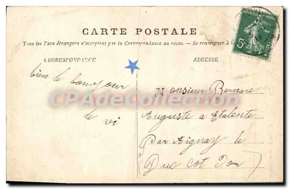 Provins — Igreja de Santa Cruz — Editor 919 - Verso