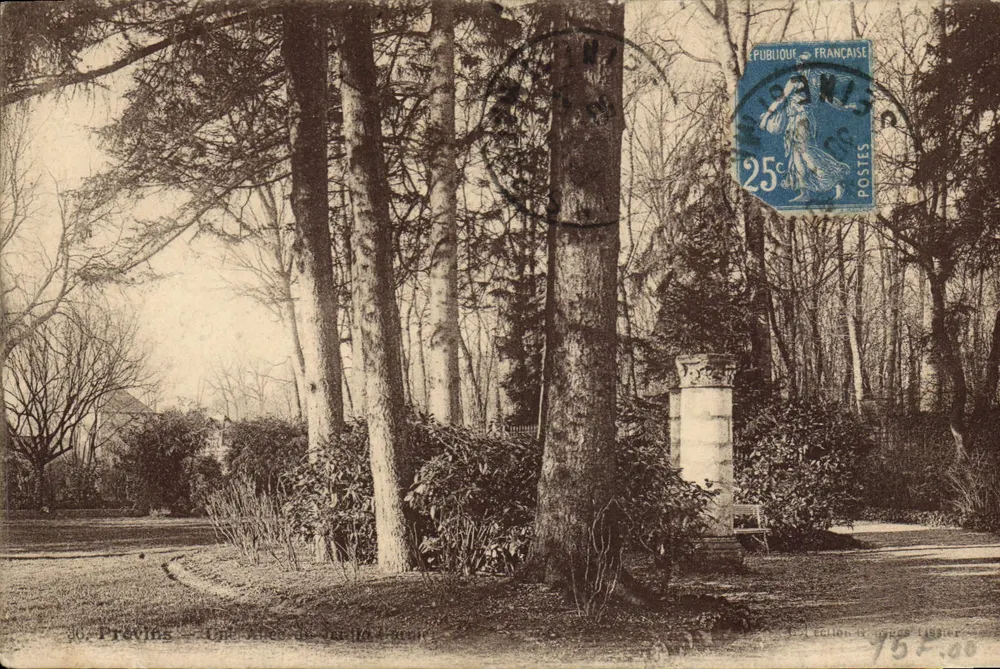 Précies — Jardim da villa Léonie — Edições J. Léonie (1901) - Frente