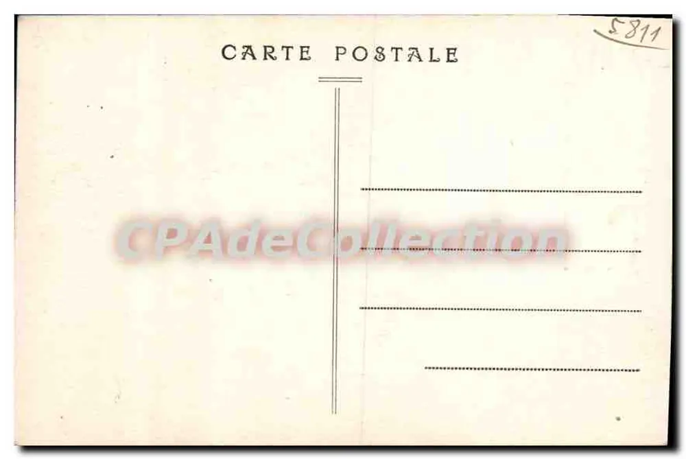 Provins — Torre do carrasco e Côte Saint-Jacques — Editor: V. Lefebvre, n°16 - Verso