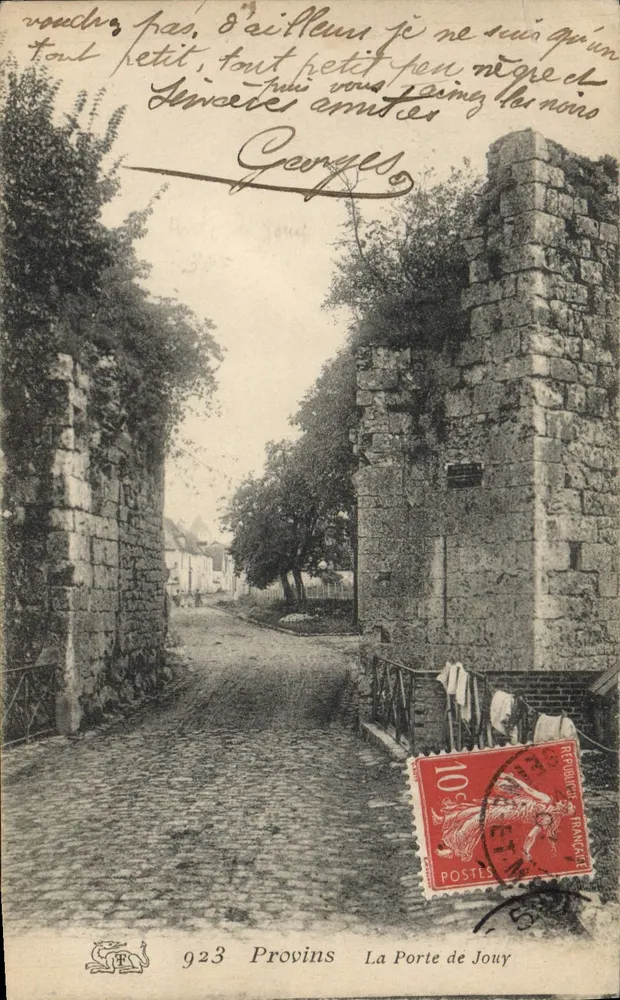 Provins — De Poort van Jouy — uitgever n° 923 - Voorkant
