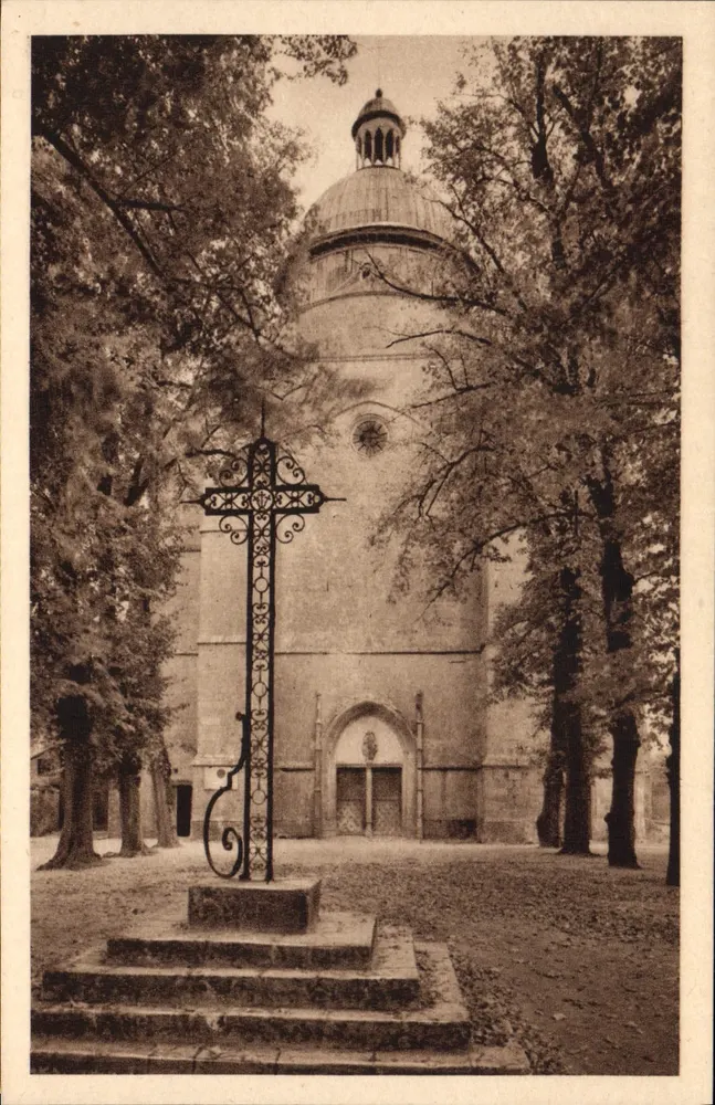 Igreja de São Quiriac de Provins — Seine-et-Marne — Impressão Papete de M. Nantillet - Frente