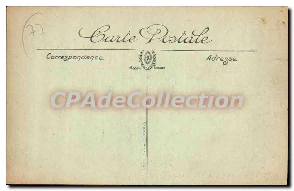 Provins — O Buraco do Chal — L.L. — n°26 - Verso