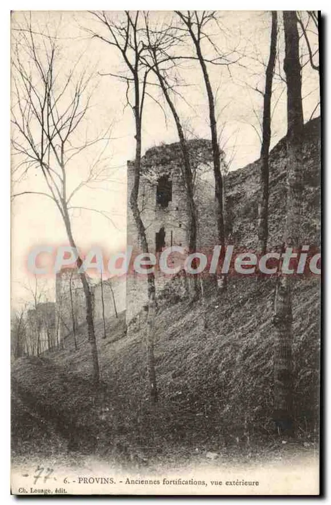 Provins - Alte Befestigungen, Außenansicht — Ch. Louage, Verlag - Vorderseite