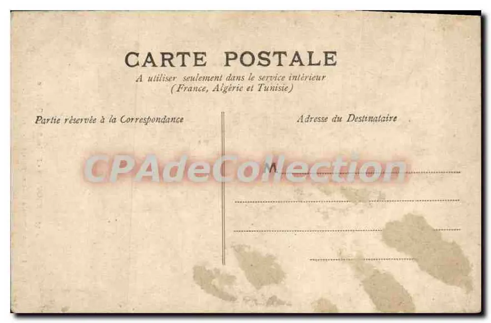 Provins — Igreja de São Quiriac — fototipia A. Rep & Filliette, n°4199 - Verso